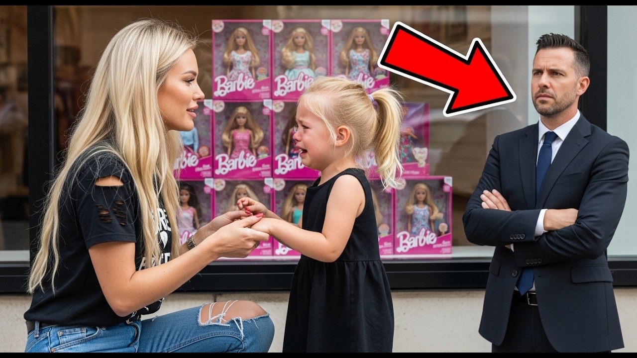“No puedo comprar una Barbie para tu cumpleaños”,susurró la madre soltera — Pero la reacción del CEO