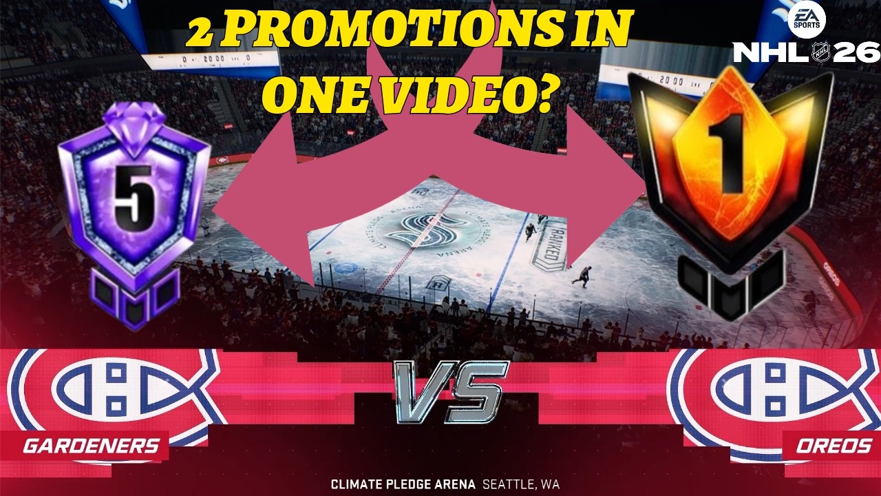 2 PROMOTION GAMES IN ONE VIDEO? - NHL 26 HUT RANKED