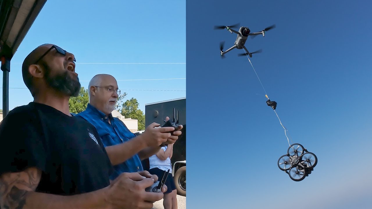 Even the Fire Department couldn't rescue this drone