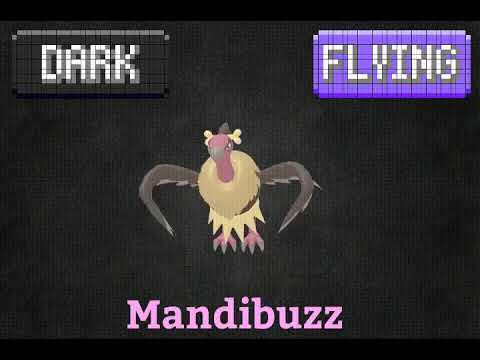 Generation V - Unova - Mandibuzz