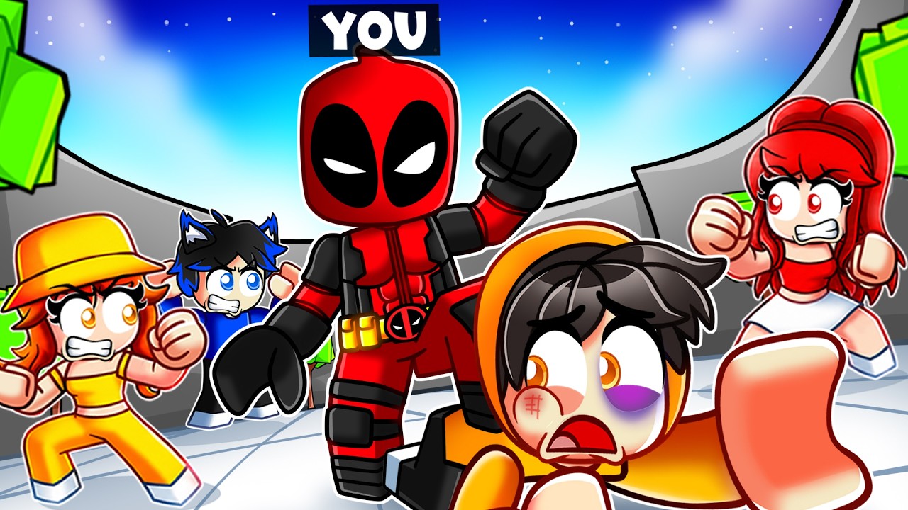 YOU Become OVERPROTECTIVE DEADPOOL in Strongest Battlegrounds..
