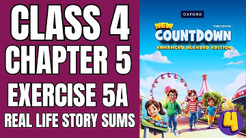 Countdown 4 Exercise 5a Real Life Story Sums| New Third Edition Book 4 | Math with Afshan