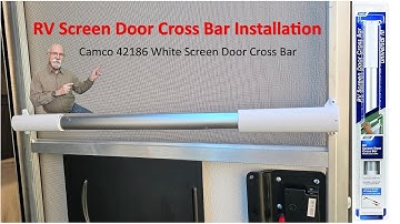 Screen Door Cross Bar Installation