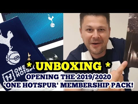 TOTTENHAM MEMBERSHIP PACK 2019/2020 UNBOXING: Chris Cowlin Given a Shock When Opening the Pack!