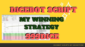 Dicebot Script 999Dice Winning Strategy