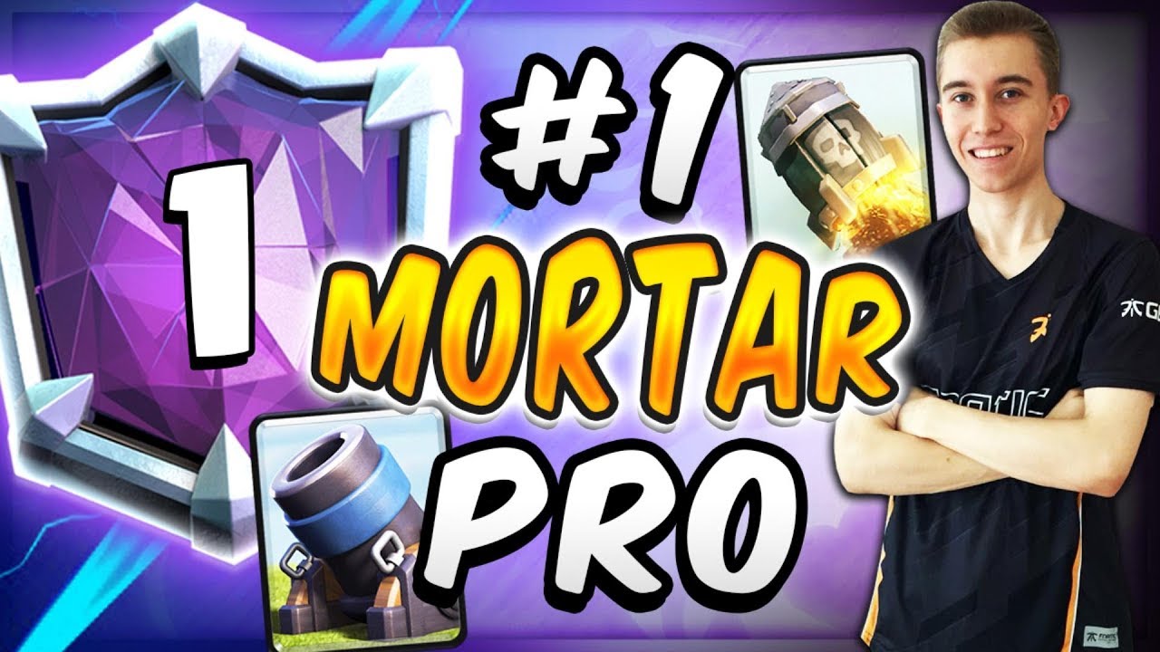 #1 IN THE WORLD 2 TIMES! LEARNING FROM THE BEST MORTAR PLAYER — Clash Royale