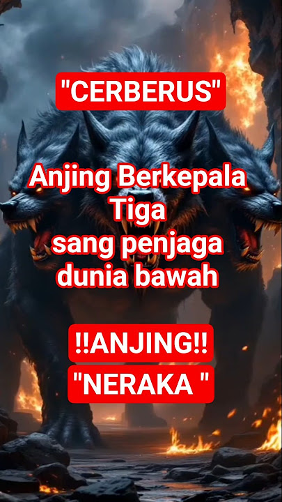 Mitos Sejati: Anjing Penjaga Hades yang Ditakuti Para Dewa!#shorts #cerberus #facts #hadees #fyp