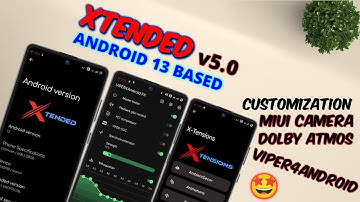 Xtended ROM For POCO F4/Redmi k40s | Xtended v5.0 Android 13 | Customization & Sound Enhancement