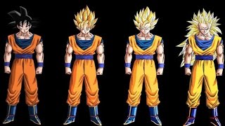 Dragon Ball - Super Sayian Forms 1-1,000 