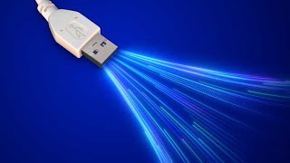 USB high speed data transfer technology concept stock footage | stock video | Cinefootage