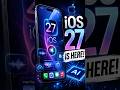 iOS 27 Is Here! 🤯 Siri AI, Faster Performance & Amazing New Features
