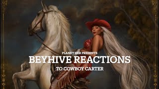 BEYHIVE REACTS TO COWBOY CARTER ~ ACT II ~  BEYONCÉ ~ Turning you on to sum real good ish