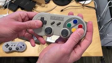 8BitDo SN30 Pro / SF30 Pro SNES Retro Replica Controller Unboxing