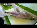 Тайская Еда - Приготовление(РЫБЫ ГРУПЕРА) Морепродукты Таиланд.