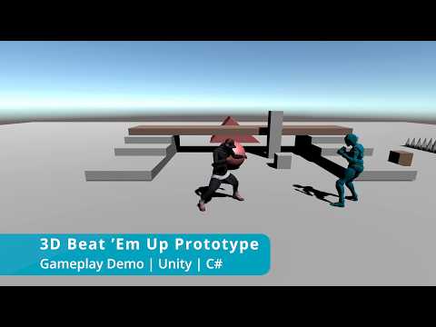 3D Beat ’Em Up Prototype | Unity Gameplay Demo