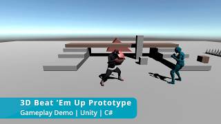 3D Beat ’Em Up Prototype | Unity Gameplay Demo
