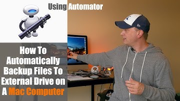 Automatically Backup Files to External Hard Drive on a Mac Using Automator
