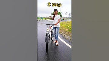 How to wheelie in cycle tutorial 15 second 🚴😱 || #shorts #cyclestunt #wheelie #stunt #video