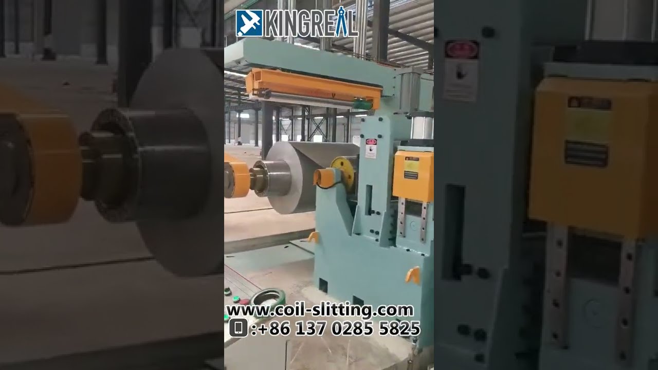 KINGREAL High Speed Coil Slitting Machine,  Coil Slitting Line, Steel Slitting Machine