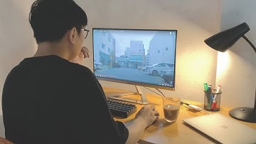 Vlog Ep. 1 | Trang trí lại góc làm việc tại nhà tối giản | minimalist work from home desk 2021