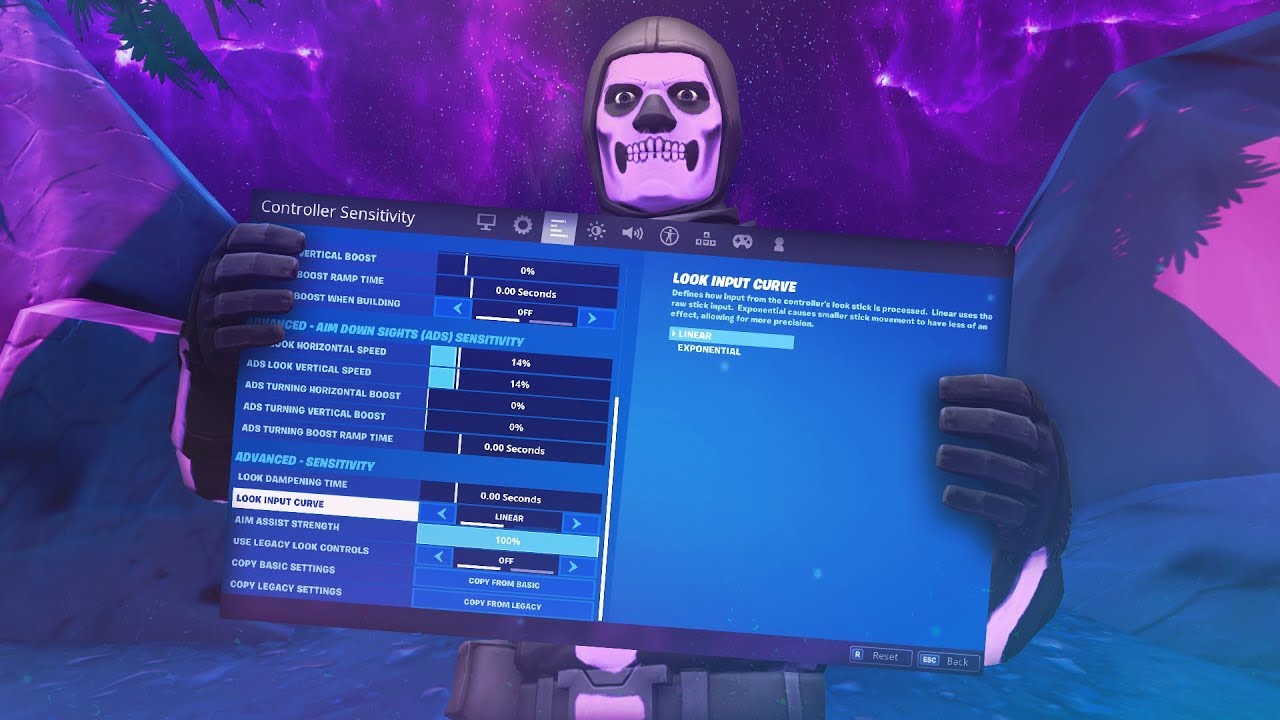 New *BEST* Linear Settings in Fortnite! YouTube