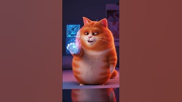 Funny Cat AI System Boot Up 💡 | Funny Pixar 3D Animation Short