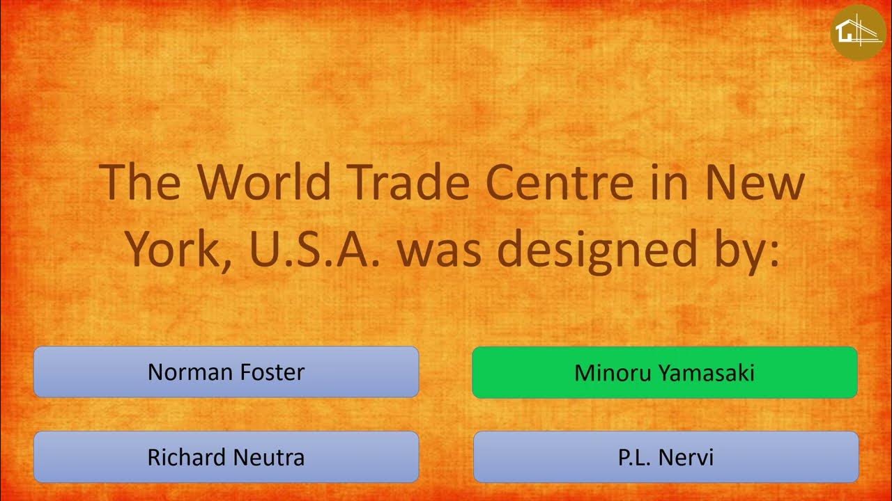 who designed this building? | Quiz on Architects and Buildings | ArchB