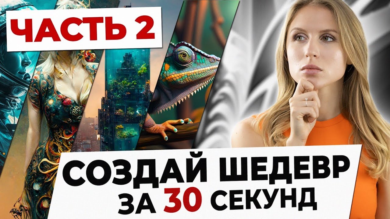 ⁣6 СЕКРЕТОВ общения с Midjourney | нейросеть | ЧАСТЬ 2