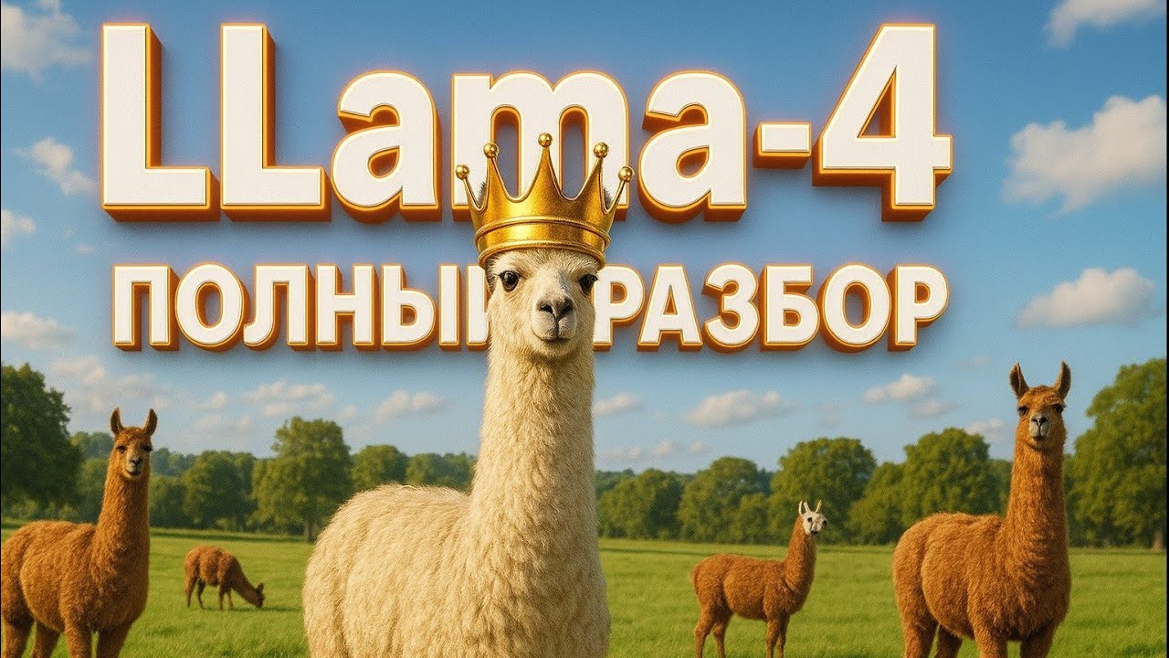 llama-4 Новый король открытых моделей? Проверяем! - YouTube