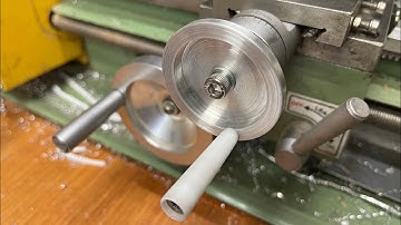 A new aluminium wheel for my mini lathe