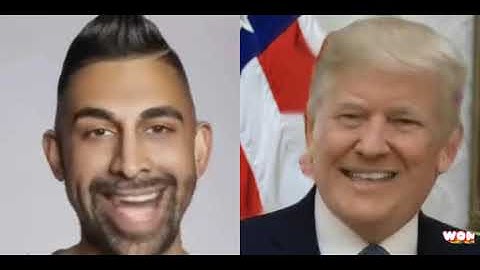 Dharr Mann and Donald trump we don’t talk about Bruno 🧑‍🦱