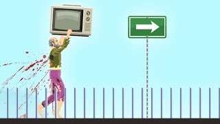 CARRY THE TV FOR 10KM CHALLENGE! (Happy Wheels)