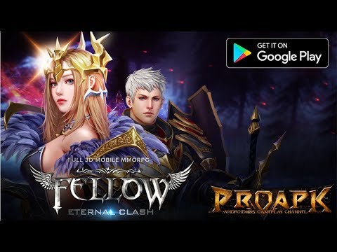 Video preview for Fellow: Eternal Clash Gameplay Android / iOS (Open World MMORPG)