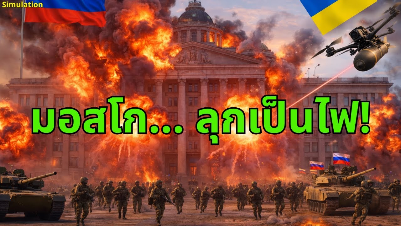 รัสเซียกระอัก! โดรนหลักหมื่น แลกศูนย์บัญชาการ 