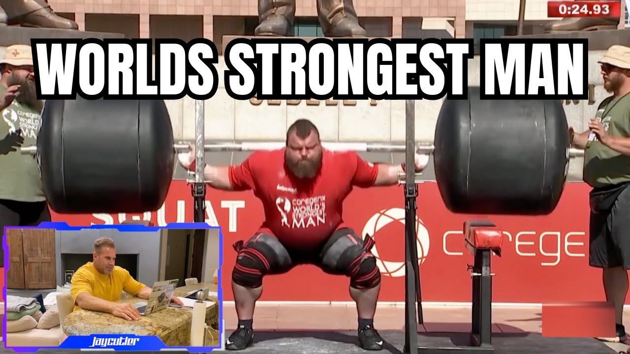EDDIE HALL IS SUPERHUMAN | REACTING TO HIS CRAZIEST LIFTS 🏋️‍♂️