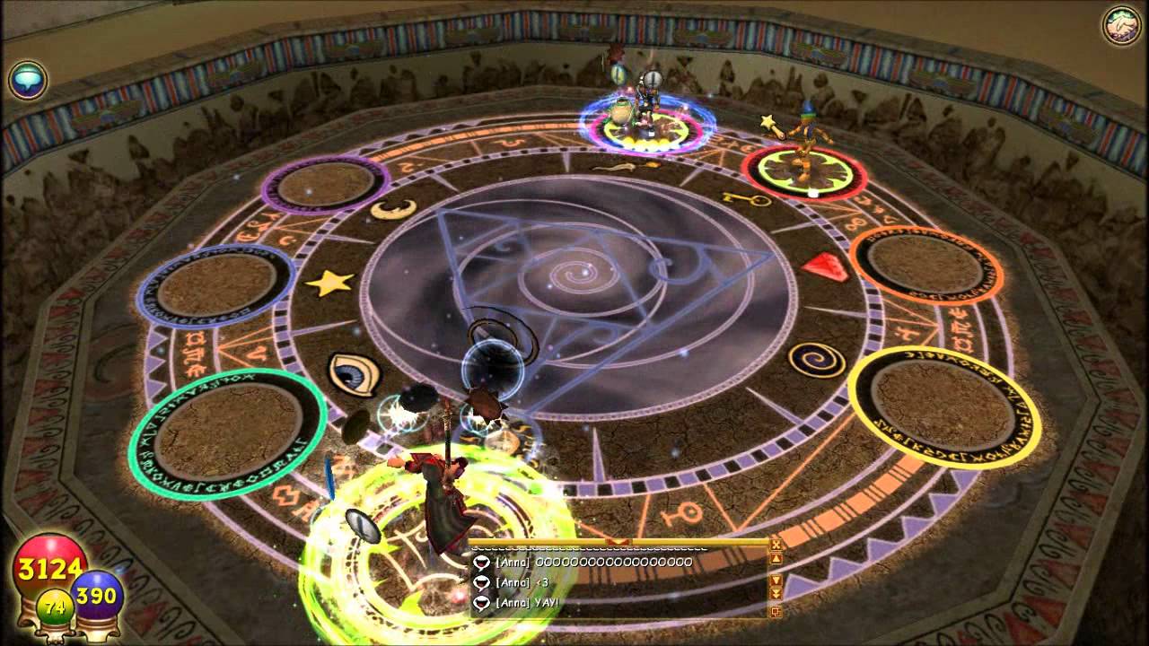 Wizard101-Death Kyle vs Myth Eric