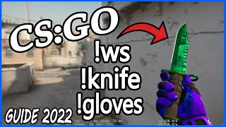 CS:GO How To Install Knife Skin And Gloves Plugin (!ws !gloves !knife) Content