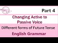 Future Tense: Active to Passive Voice