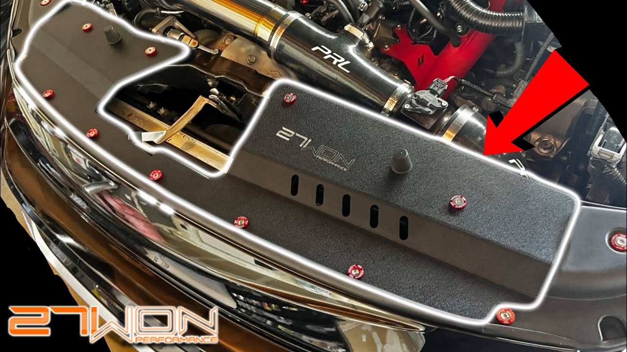 27WON Radiator Shroud Install 2016+ Honda Civic YouTube