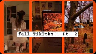 Fall TikToks!! Pt.2 #fall #autumn #falltiktoks #halloween #autumntiktoks #tiktoks