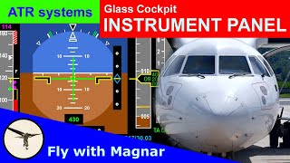 ATR systems - Glass cockpit instrument panel