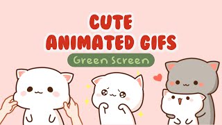 Cute Animated GIFs | Green Screen✿