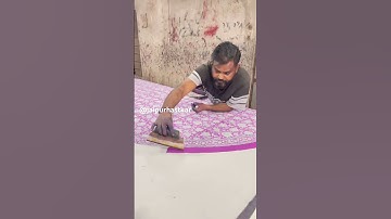 How to process jaipuri Hand Block print.#handblockprint #artisan #virel #reels #handcrafts #1million