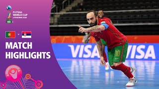 Portugal v Serbia | FIFA Futsal World Cup 2021 | Match Highlights