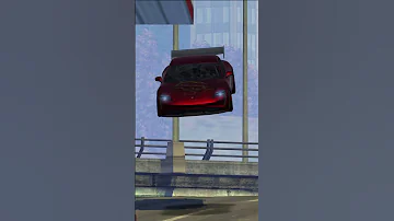 EPIC JUMP TOLLBOOTH CRASH NFSMW 2005 