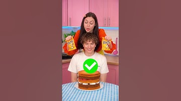 Yes or No? 😋🎂 Cake Making Challenge! #shorts