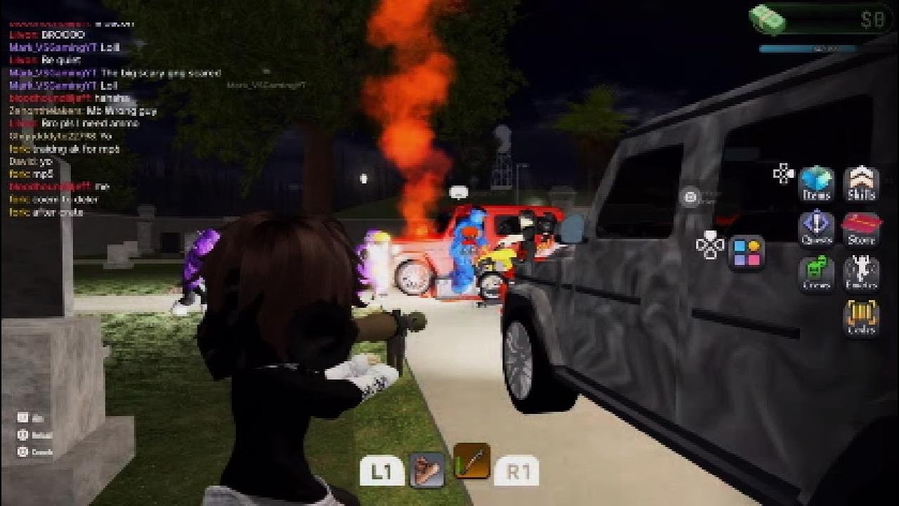 Using RPG on a gang in Block Spin!! - YouTube
