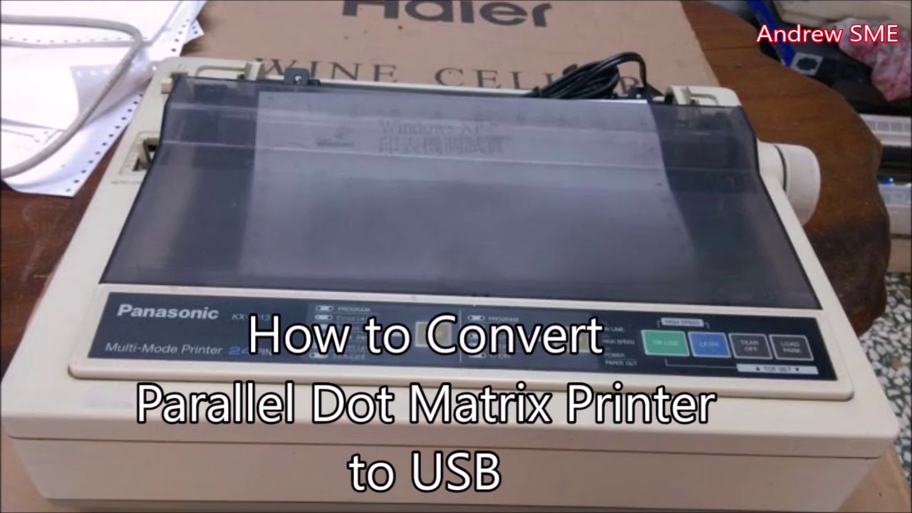 New Update How to Convert a parallel printer using a Parallel to USB adapter Cable