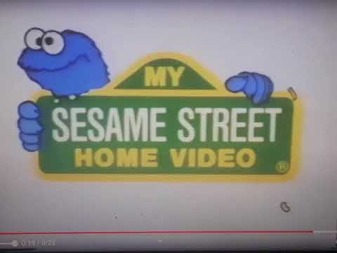 My Sesame Street Home Video 1996 Logo Youtube