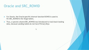 Informatica MDM Tutorial -  Important Facts about SRC ROWID